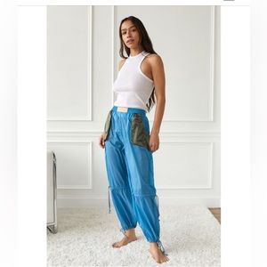 Out from under track suit